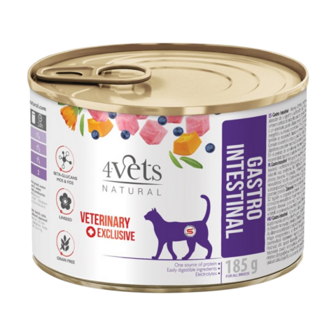 4Vets Cat Gastro Intestinal 185g — widok 1