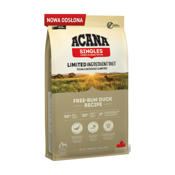 Karma Acana, Free-Run Duck, 11,4 kg, dla psów — widok 1