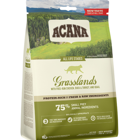 Karma ACANA, Grasslands Cat, 340g, dla kota — widok 3