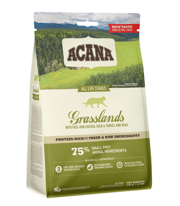Karma ACANA, Grasslands Cat, 340g, dla kota — widok 3