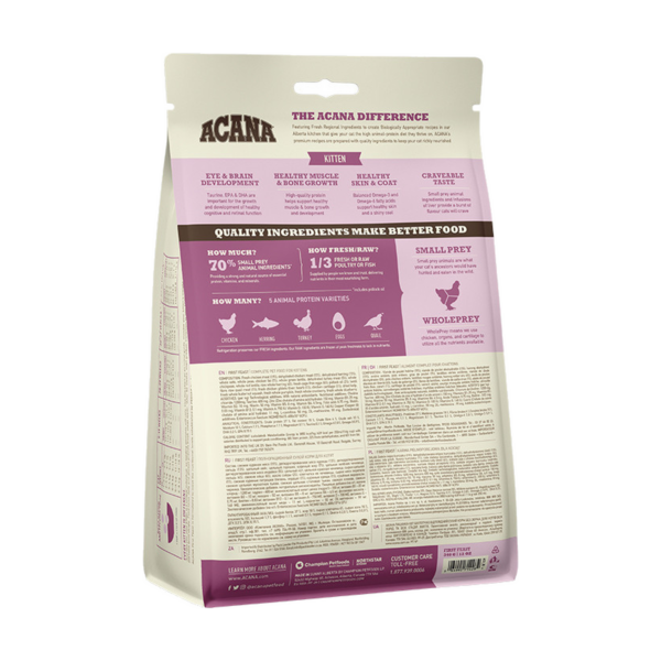 Karma Acana, First Feast, Cat, 340 g, dla kociąt — widok 3