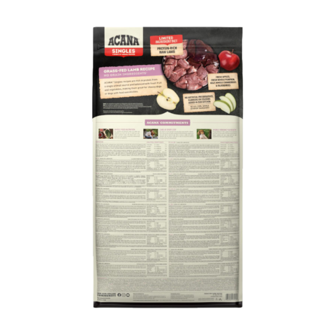 Acana Singles Grass-Fed Lamb 17kg — widok 3