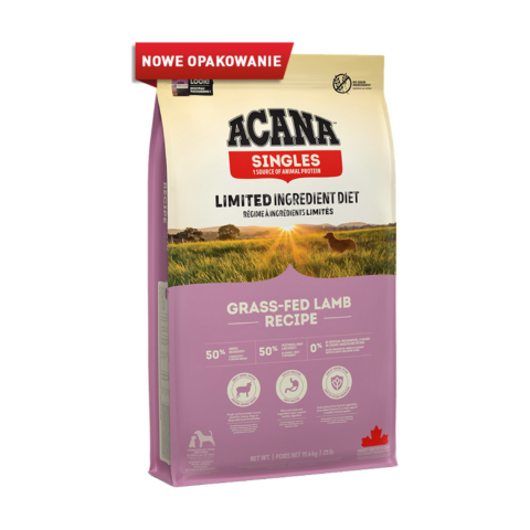 Acana Singles Grass-Fed Lamb 11,4kg — widok 1
