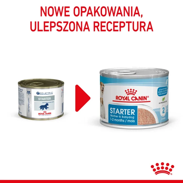 Karma mokra Royal Canin Starter Mousse Mother & Babydog 195 g — widok 3