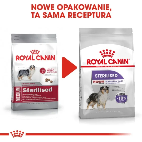 Karma sucha Royal Canin Sterilised Medium dla ras średnich 12 kg — widok 2