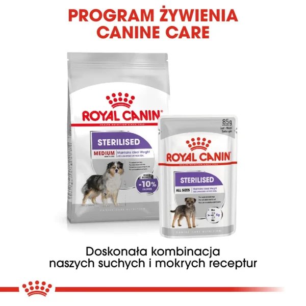 Karma sucha Royal Canin Sterilised Medium dla ras średnich 12 kg — widok 6