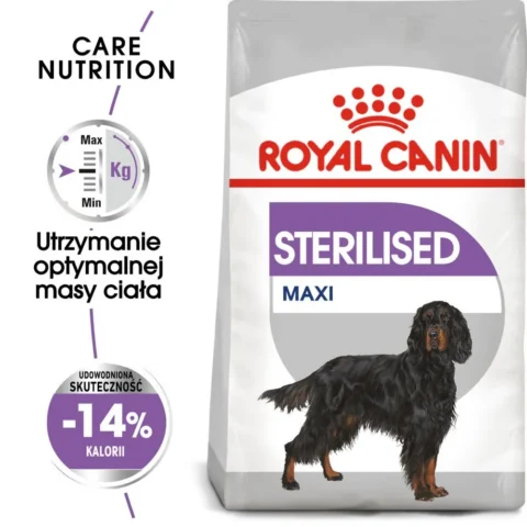 Karma sucha Royal Canin Sterilised Maxi dla dużych ras po sterylizacji 12 kg