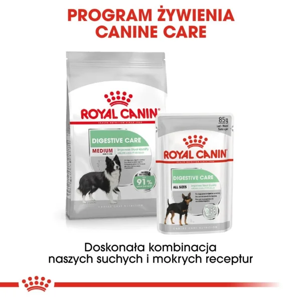 Karma sucha Royal Canin Digestive Care Medium dla psów średnich ras 12 kg — widok 7
