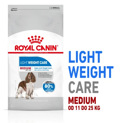Karma sucha Royal Canin Light Weight Care Medium dla dorosłych psów średnich ras 12 kg
