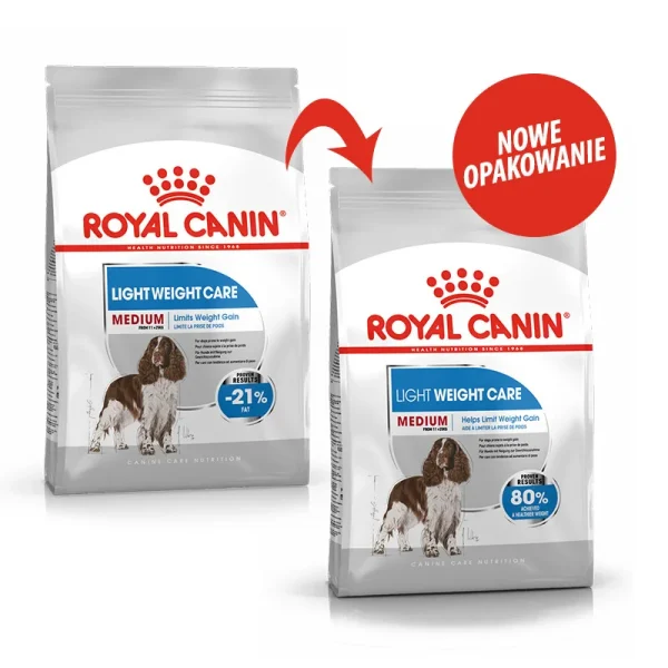 Karma sucha Royal Canin Light Weight Care Medium dla dorosłych psów średnich ras 12 kg — widok 3