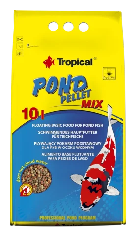 Pokarm Tropical Pond Pellet Mix dla ryb ozdobnych 1300 g