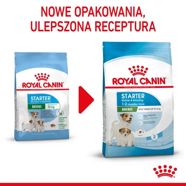 Karma sucha Royal Canin Mini Starter Mother & Babydog dla suk i szczeniąt ras — widok 4
