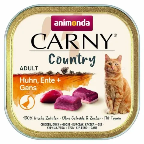 Karma mokra Animonda Carny Country Adult Kurczak, Kaczka i Gęś 100 g