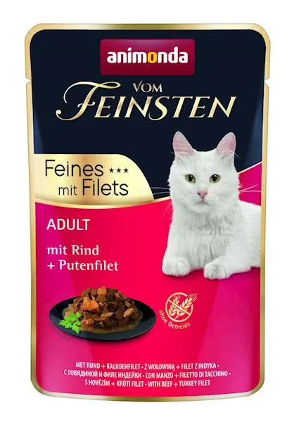 Karma mokra Animonda Vom Feinsten Adult Wołowina i filet z indyka 85 g