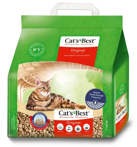 Żwirek drewniany zbrylający JRS Cats Best Eco Plus /