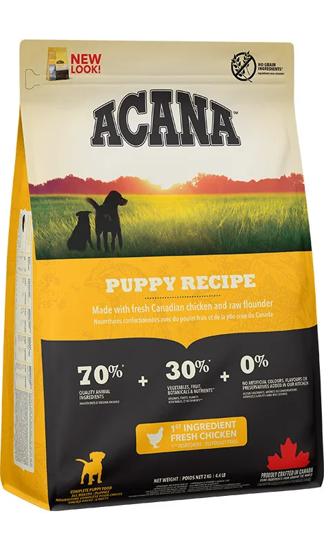Karma sucha Acana Heirtage Puppy&Junior 2 kg