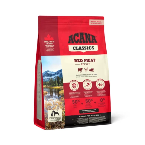 Karma sucha Acana Classic Red Meat dla psów Jagnięcina, wołowina, wieprzowina 2 kg