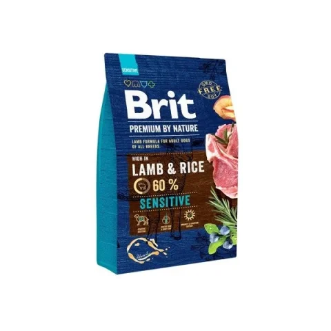 Karma sucha Brit Brit Premium By Nature Sensitive jagnięcina
