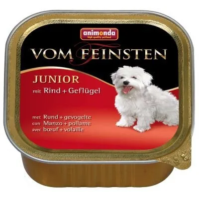 Karma mokra Animonda Vom Feinsten Junior Wołowina z drobiem 150 g