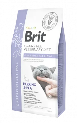 Karma sucha Brit Veterinary Diets Cat Gastrointestinal dla kota Śledź z groszkiem 400 g