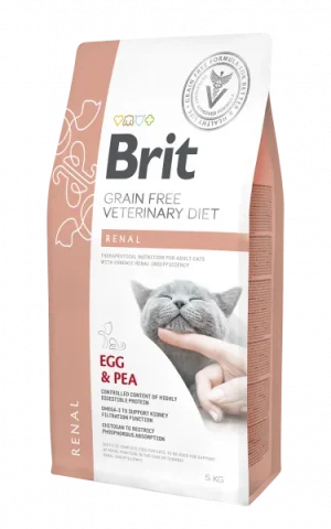 Karma sucha Brit Veterinary Diets Cat Renal dla dorosłych kotów z niewydolnością nerek