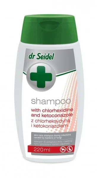Higiena Laboratorium DermaPharm Dr Seidel Szampon Z Chlorheksydyną I Ketokonazolem 220 ml