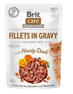 Karma sucha Brit Care Cat Pouches Fillets In Gravy With Hearty Duck 85 g