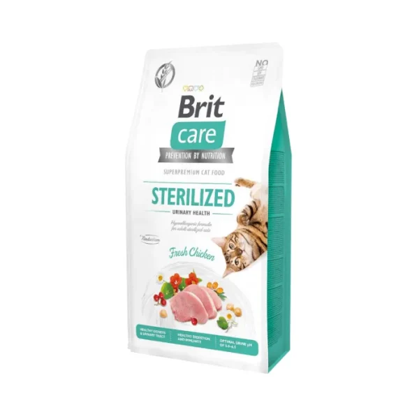 Karma sucha Brit Brit Care Cat Grain-Free Sterilised Urinary Health kurczak — widok 1