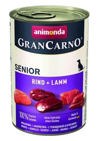 Karma mokra Animonda GranCarno Senior Wołowina i Jagnięcina 400 g