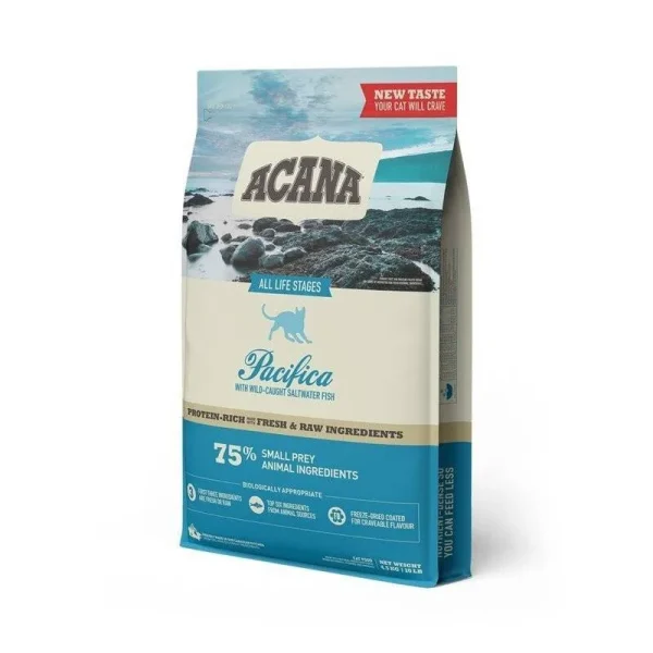 Karma sucha Acana Pacifica Cat dla kota w każdym wieku Ryby słonowodne 4,5 kg — widok 3