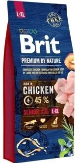 Karma sucha Brit Premium By Nature Senior L+XL dla dużych ras Kurczak 15 kg — widok 2