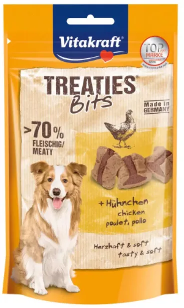Przysmak Vitakraft Treaties Bits dla psa kurczak 120 g