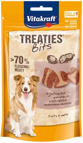Przysmak Vitakraft Treaties Bits z wątróbką 120 g