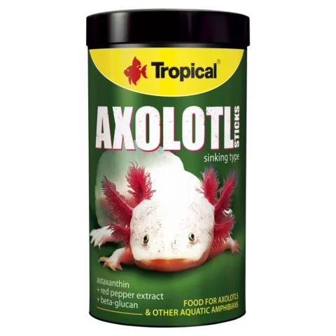 Pokarm Tropical Axolotl Sticks dla aksolotli i płazów wodnych 250 ml