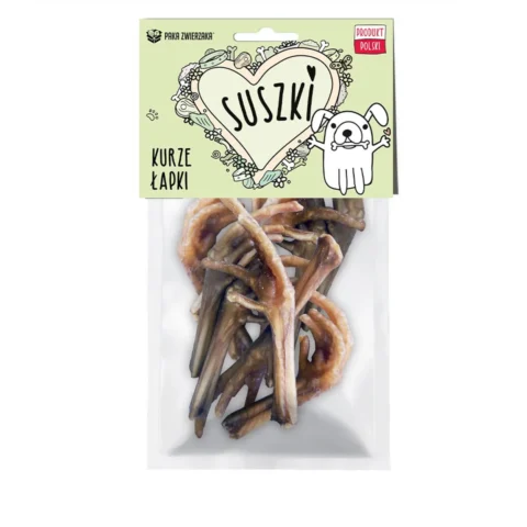 Przysmak Paka Zwierzaka Suszki Kurze łapki 10 szt.