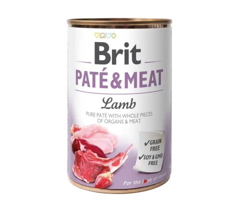 Karma mokra Brit Pate & Meat Jagnięcina 400 g