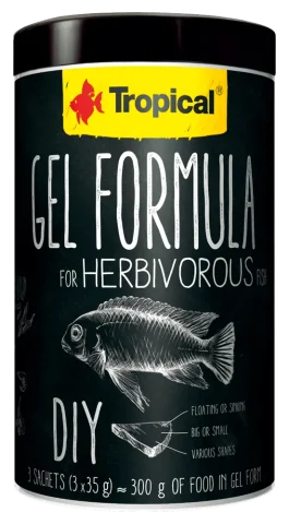 Pokarm Tropical Gel Formula For Herbivorous Fish 1000 ml