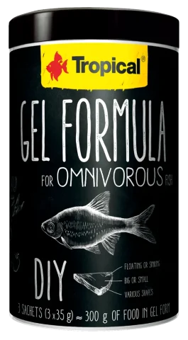 Pokarm żelowy Tropical Gel Formula For Omnivorous Fish 1000 ml