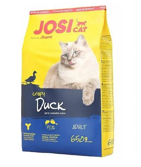 Karma sucha JosiCat JosiCat Josera Crispy Duck kaczka