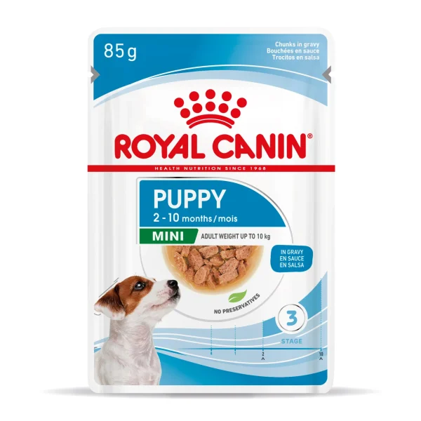 Karma mokra Royal Canin Mini Puppy dla szczeniąt małych ras 12x85 g — widok 3
