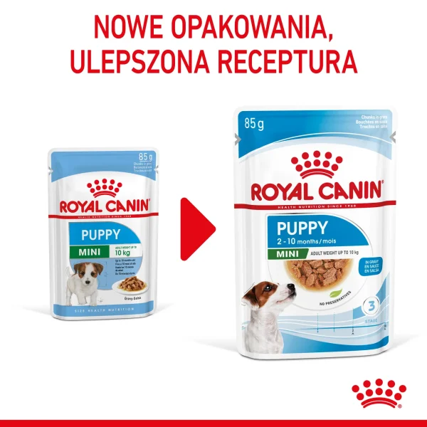 Karma mokra Royal Canin Mini Puppy dla szczeniąt małych ras 12x85 g — widok 4