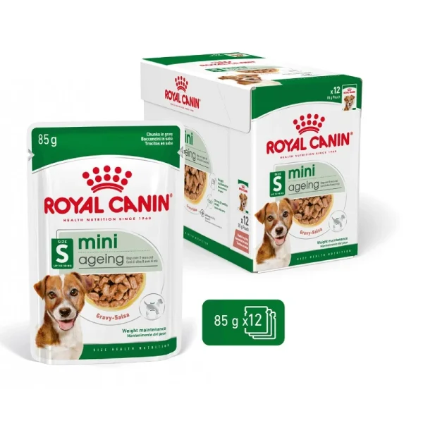 Karma mokra Royal Canin Mini Ageing 12+ dla psów małych ras powyżej 12 lat 85 g — widok 5