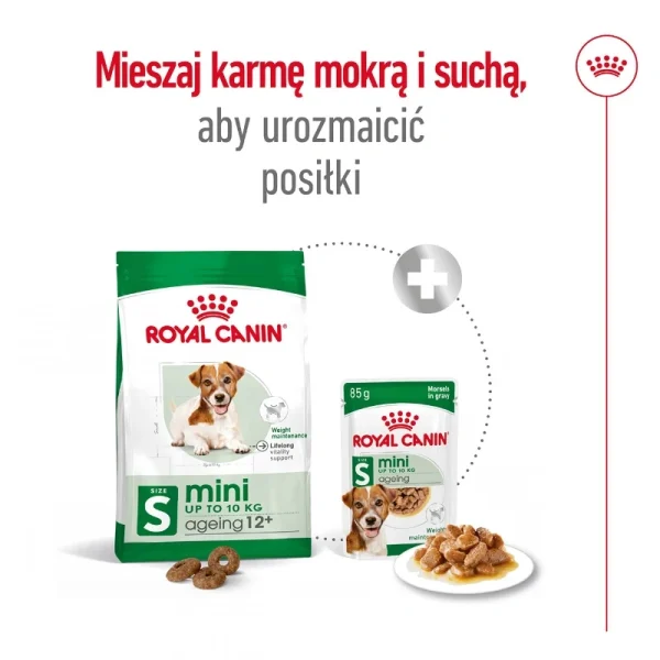 Karma mokra Royal Canin Mini Ageing 12+ dla psów małych ras powyżej 12 lat 85 g — widok 7