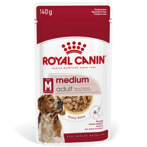 Karma mokra Royal Canin Medium Adult dla psa średniej rasy 10x140 g