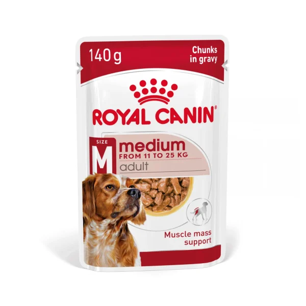 Karma mokra Royal Canin Medium Adult dla psa średniej rasy 10x140 g — widok 11
