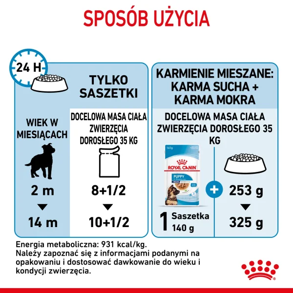 Karma mokra Royal Canin Maxi Puppy dla szczeniąt dużych ras 10x140 g — widok 10