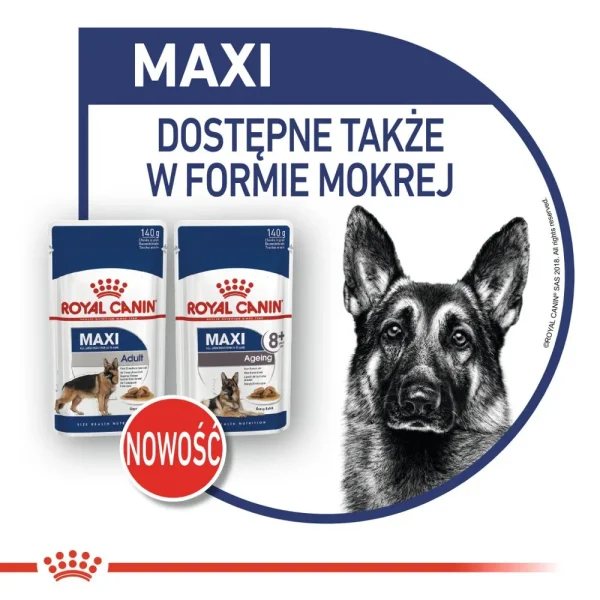 Karma mokra Royal Canin Maxi Adult dla dorosłych psów dużych ras 10x140 g — widok 12