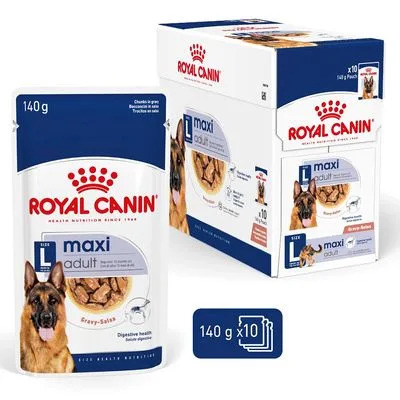 Karma mokra Royal Canin Maxi Adult dla dorosłych psów dużych ras 10x140 g — widok 2