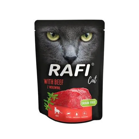 Karma mokra Dolina Noteci Rafi Cat Adult z wołowiną 300 g
