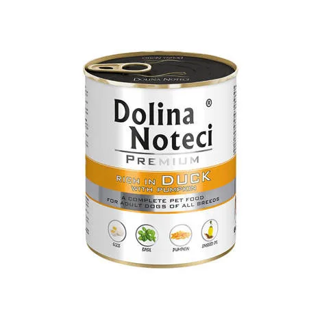 Karma mokra Dolina Noteci Premium Kaczka z dynią dla dorosłych psów wszystkich ras 800 g